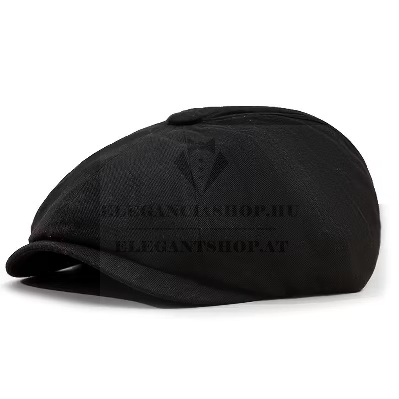                       Gatsby unisex sapka - Fekete